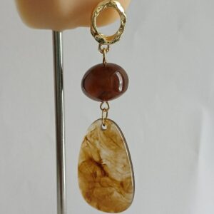 boucles d’oreilles ambre nomade